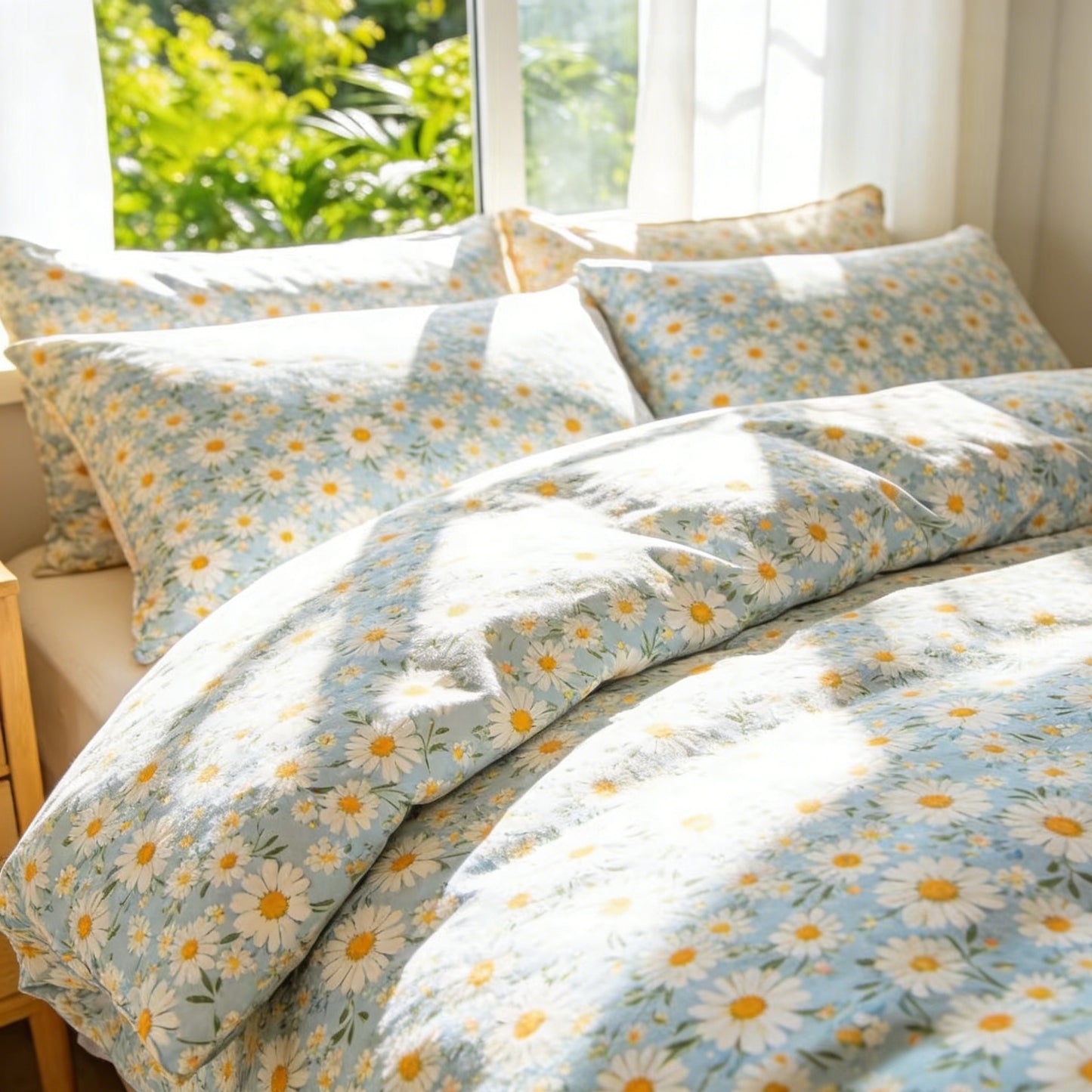 Fresh Small Daisy Bedding Set