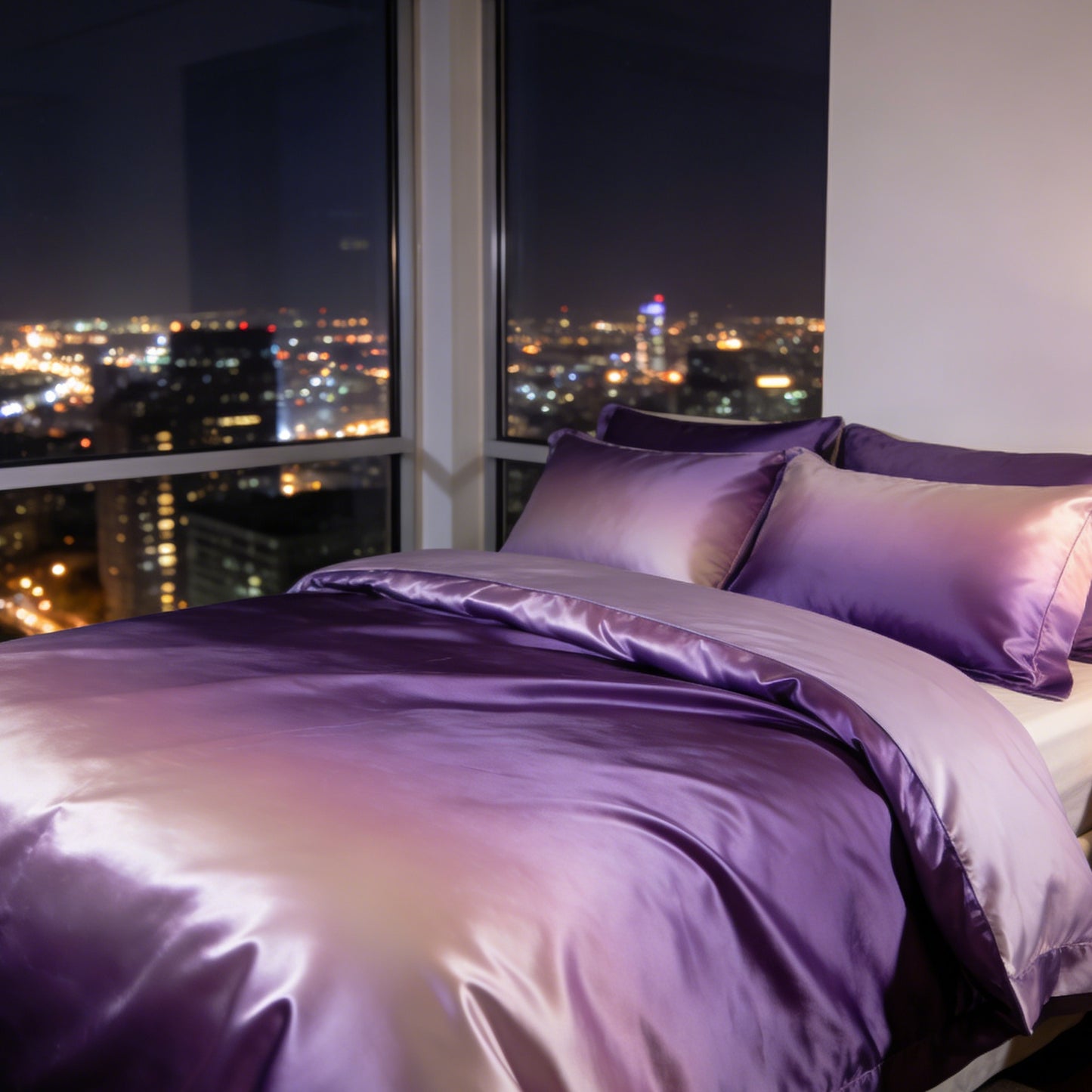 Dreamy Purple Gradient Bedding Set